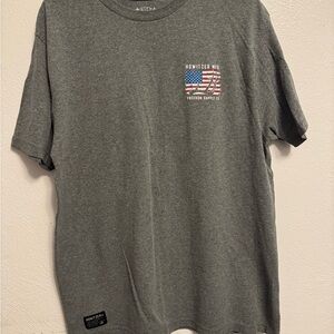 Howitzer Men's Gray Freedom Support Tee